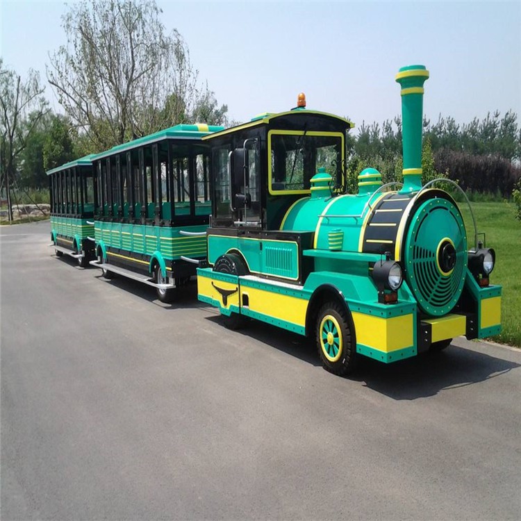 古塔无轨观光小火车